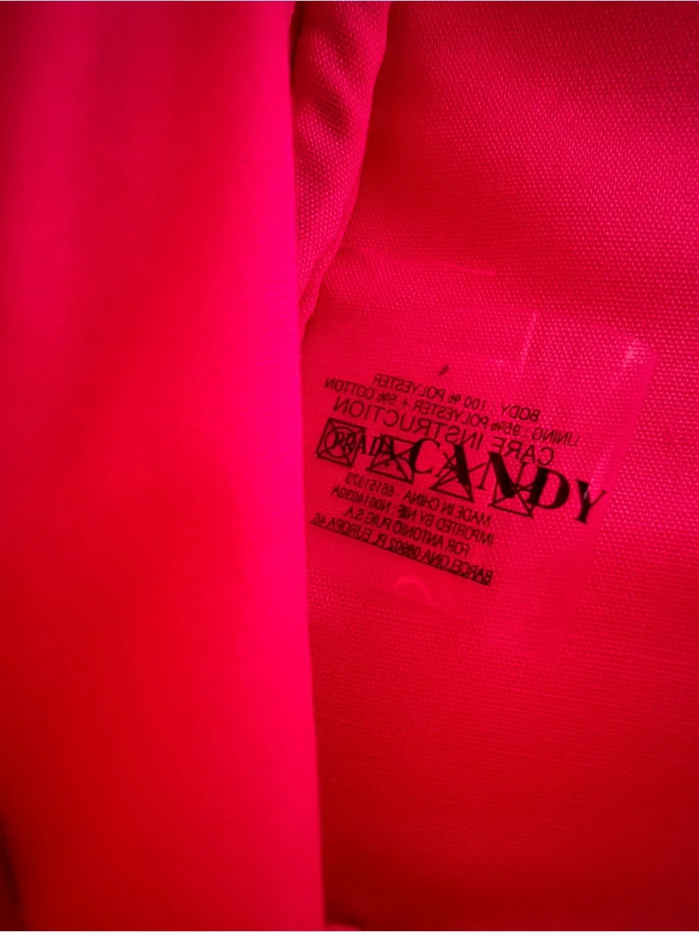 Prada Candy - Hot Pink Cosmetic Bags Set of 2
